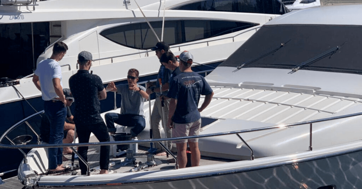 yacht crew training sa cape town